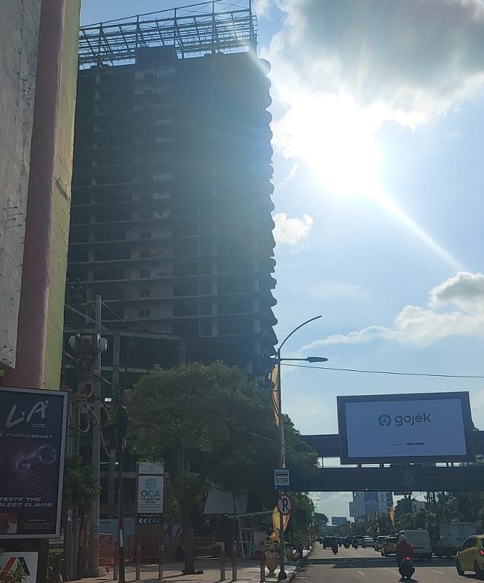 Gedung Terbengkalai di Jalan Embong Malang hendak Dibangun Apartemen 24 Lantai