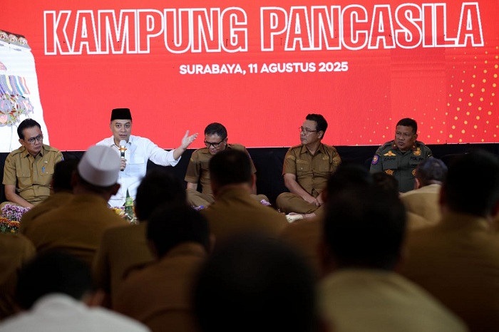 Wali Kota Eri Cahyadi Pimpin Doa Bersama, Resmikan Kampung Pancasila