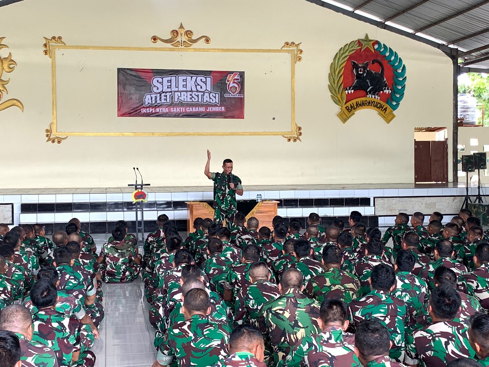 Danbrigif 9/DY/2 Kostrad Tegaskan Sanksi Tegas bagi Prajurit Terlibat Judi Online