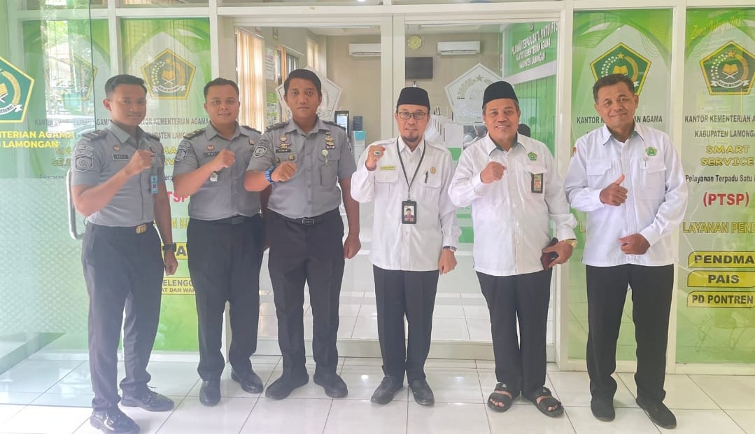 Lapas Lamongan Jalin Koordinasi Bersama Kemenag, Langkah Baru Tingkatkan Pembinaan Spiritual Bagi Warga Binaan