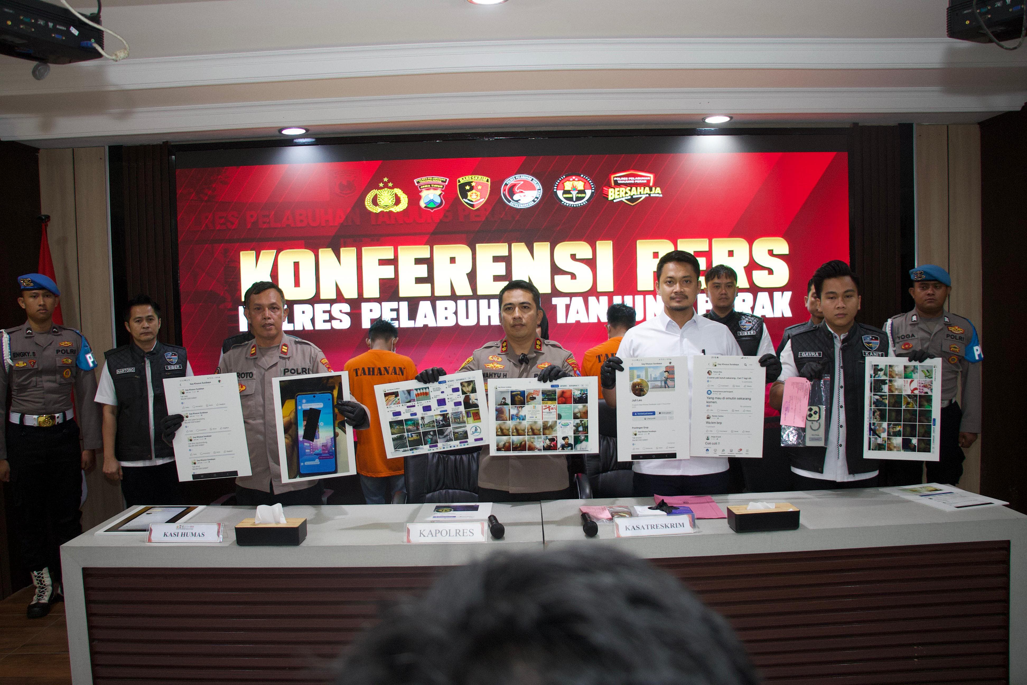 Sebarkan Konten Asusila, Grup Facebook Gay Khusus Surabaya Dibongkar Polisi, Dua Admin Ditangkap