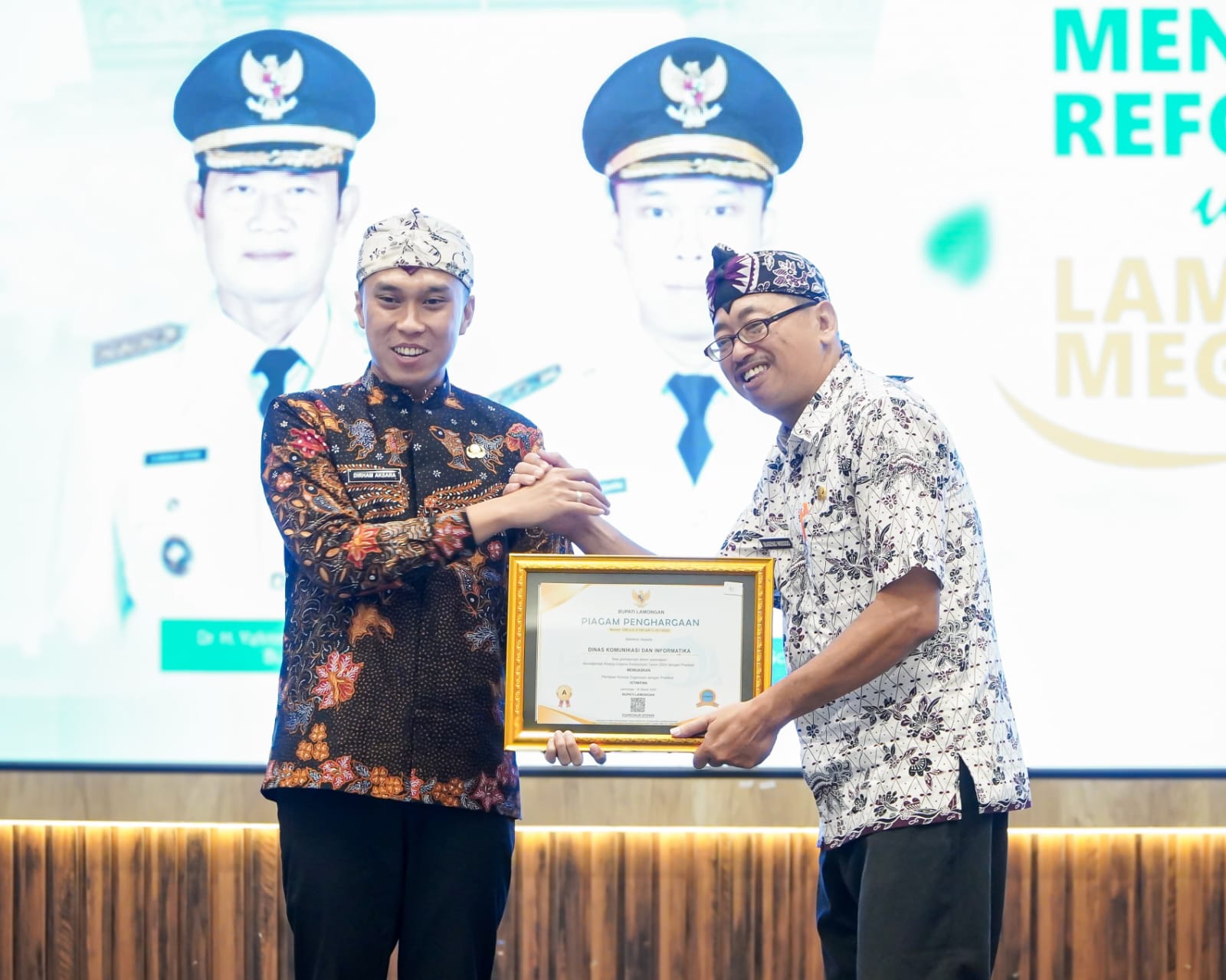 Predikat Reformasi Birokrasi Lamongan Naik Kelas