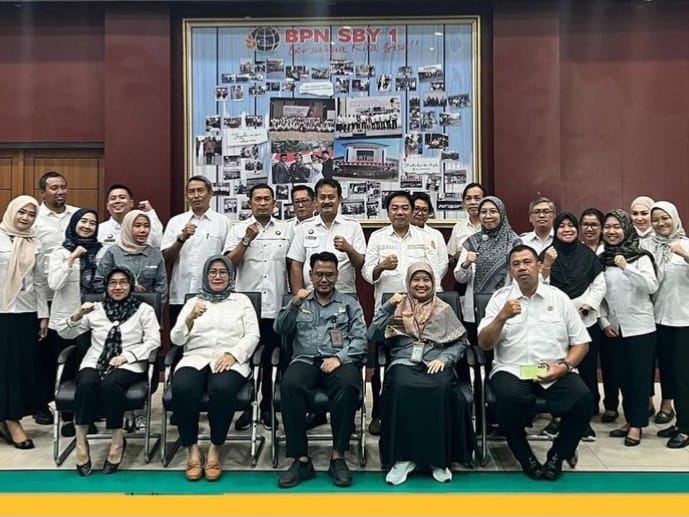 Komitmen Pertahankan WBK/WBBM, Kantor Pertanahan Surabaya I Siap berikan Pelayanan Terbaik