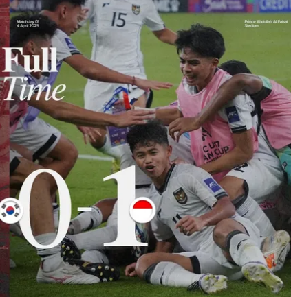Mengejutkan! Timnas U-17 Tekuk Korsel di Piala Asia 
