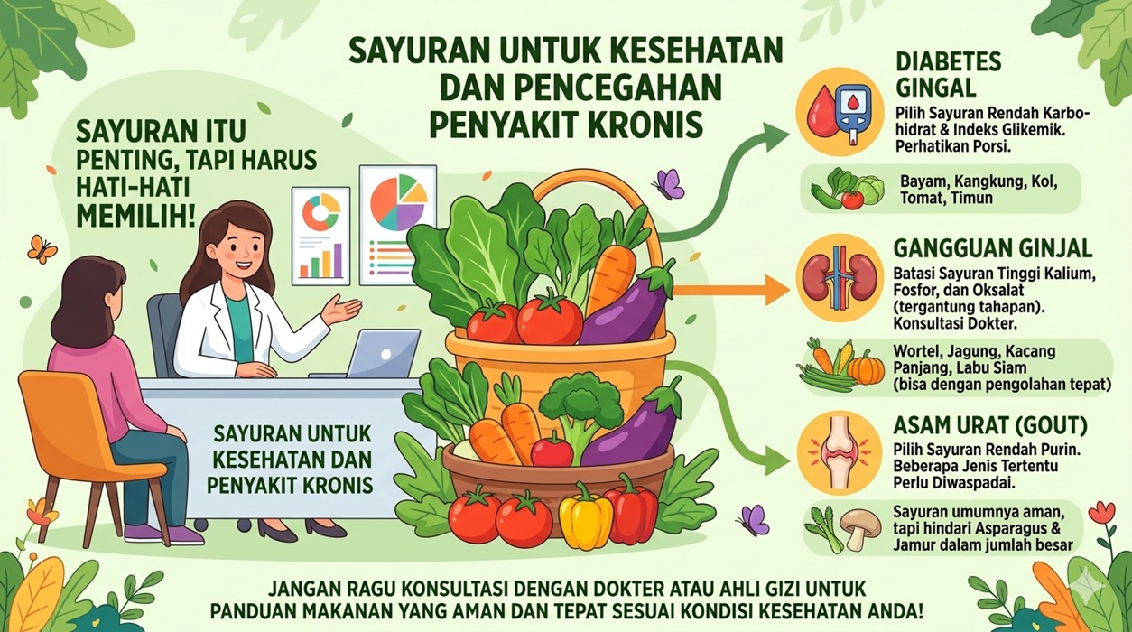 Sayuran dan  Penyakit Kronis