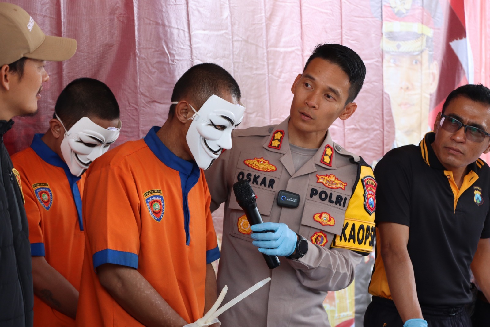 Satreskrim Polres Batu Ringkus Pembobol Gudang