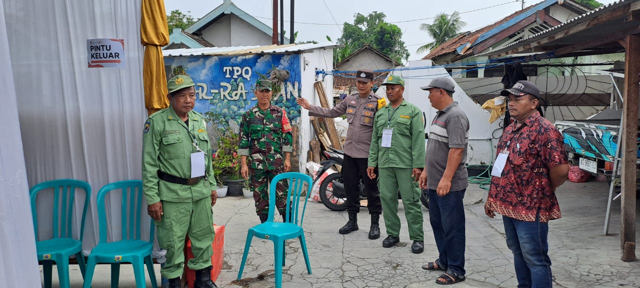 Sinergi TNI-Polri di Kediri Menjaga Keamanan di TPS Pemilu 2024