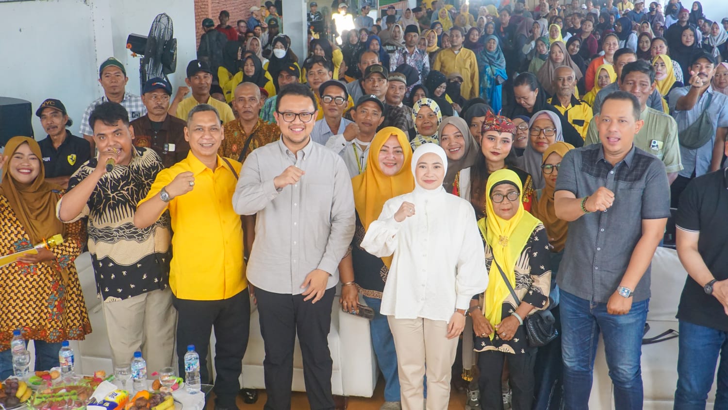 Adela Kanasya Turun Langsung, Sapa 1.000 Relawan di Surabaya