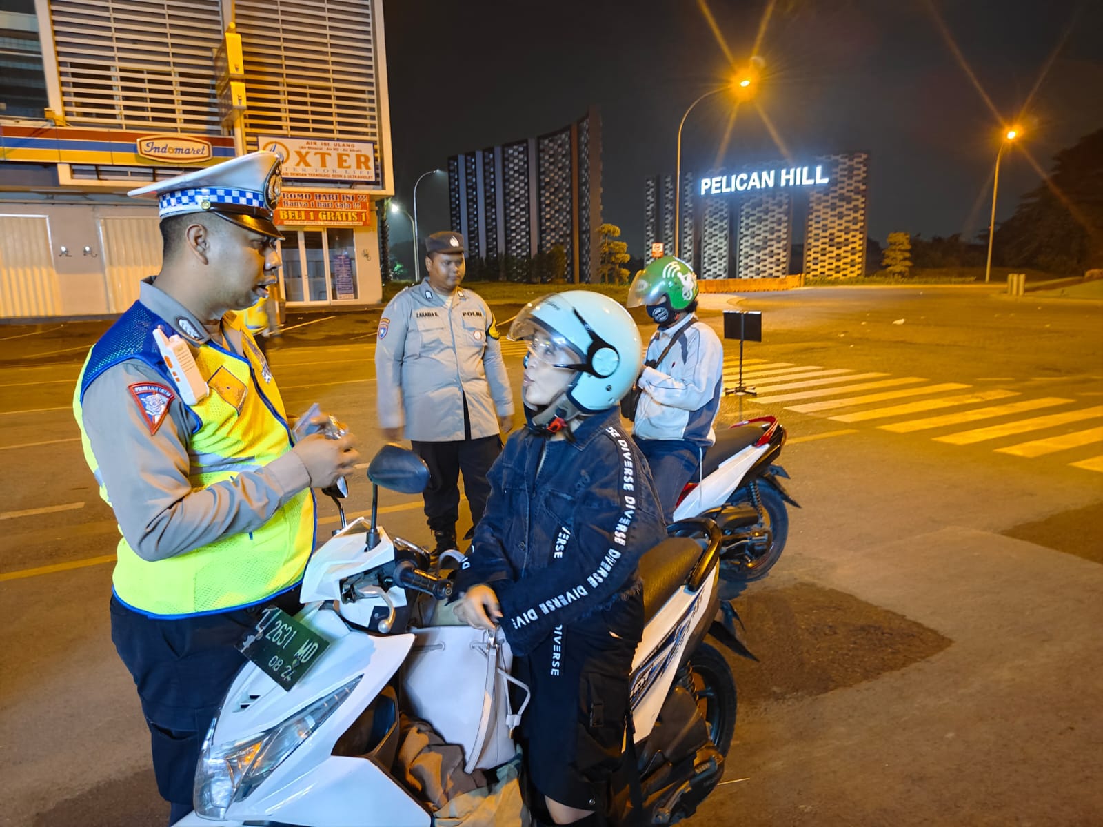 Polsek Lakarsantri Patroli Gabungan Rayon 7, Tilang 3 Pelanggar