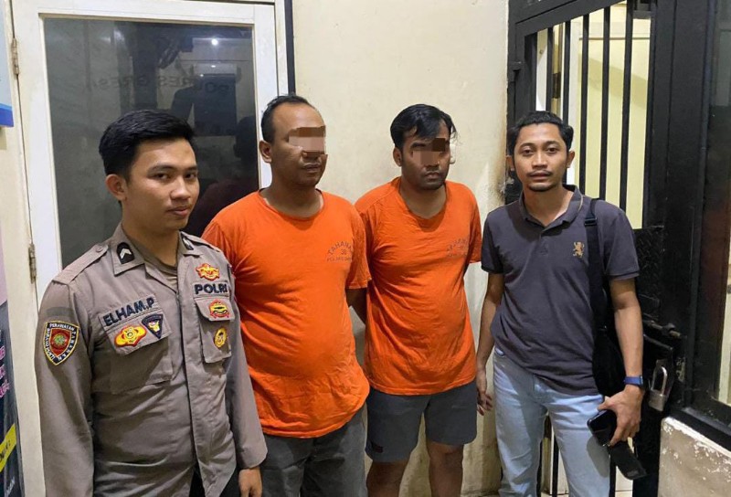 Sebar Data Debitur, Satreskrim Polres Gresik Tetapkan Dua Tersangka Pengelola Aplikasi GoMatel
