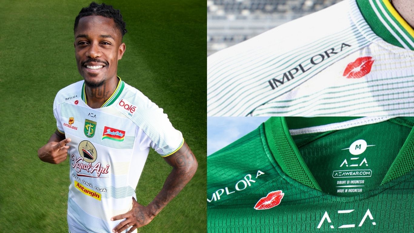 Bukan Cuma Hiasan, Ini Makna Kecup Bibir di Jersey Baru Persebaya