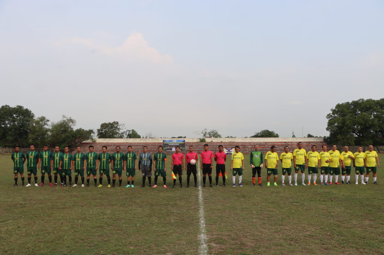 Laga Persahabatan Sepak Bola, Polres Ungguli Pemkab Tulungagung 4-0