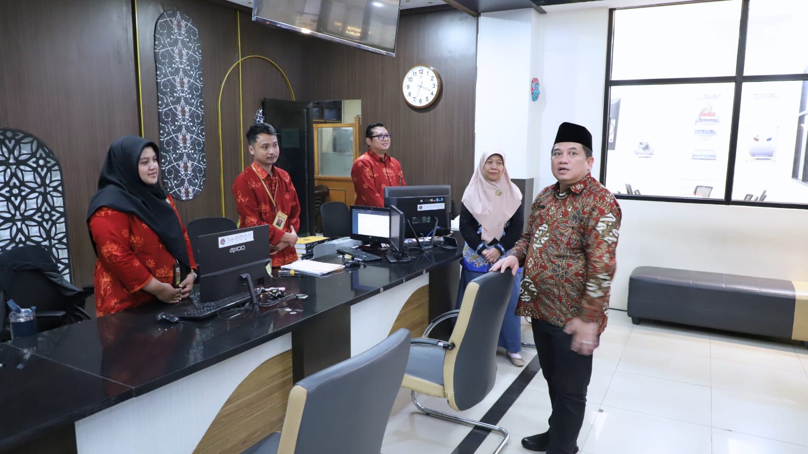 Kakanwil BPN Jatim ke Kantah Kota Malang, Cek Langsung Pelayanan dan Kesiapan Zona Bebas Korupsi