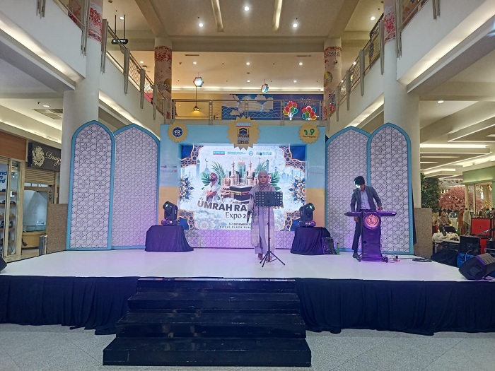 Spektakuler, Lugielekton Tampil Memukau Dua Malam di Umrah Ramadan Expo
