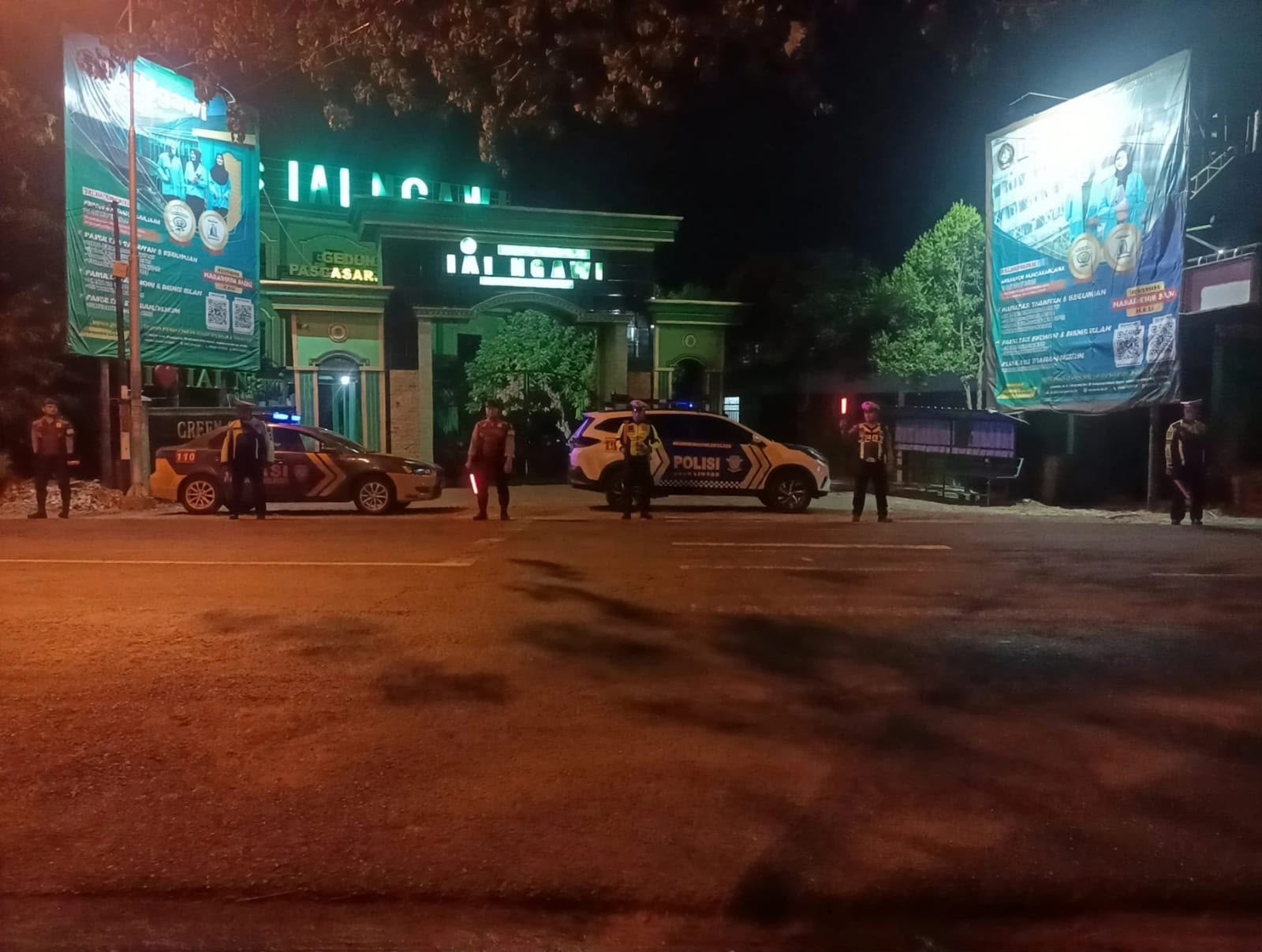 Antisipasi Balap Liar, Satlantas Polres Ngawi Gelar Patroli Blue Light