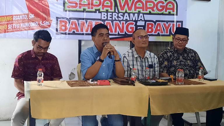 Jemaah GKJW Kompak Dukung Bambang-Bayu di Pilwali Blitar 2024