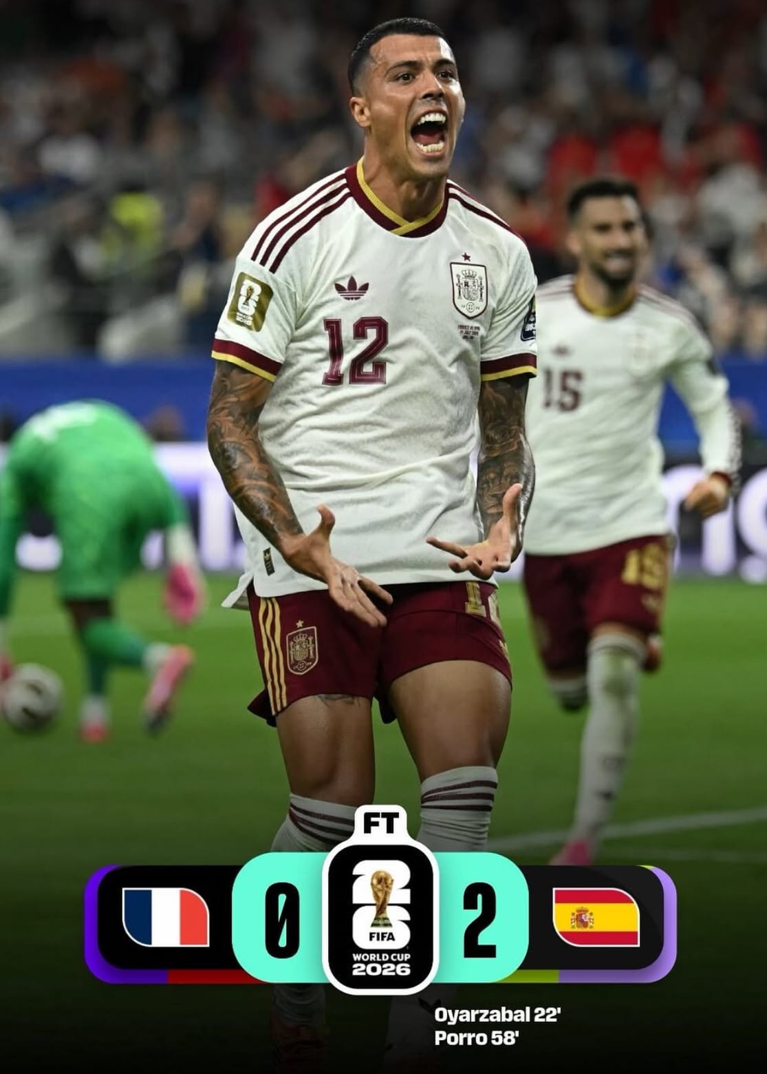Tundukkan Prancis 2-0, Spanyol Segel Tiket Final Piala Dunia 2026