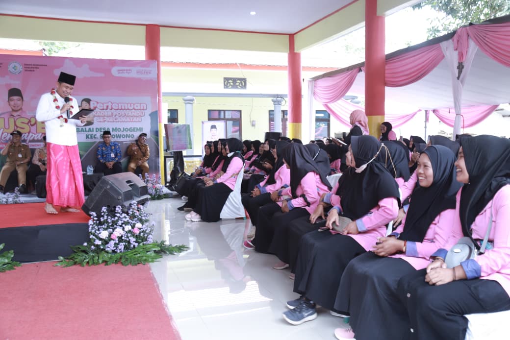 Angka Kematian Ibu-Bayi Tinggi, Gus Fawait Dorong Penguatan Peran Kader Posyandu di Guse Menyapa Sukowono