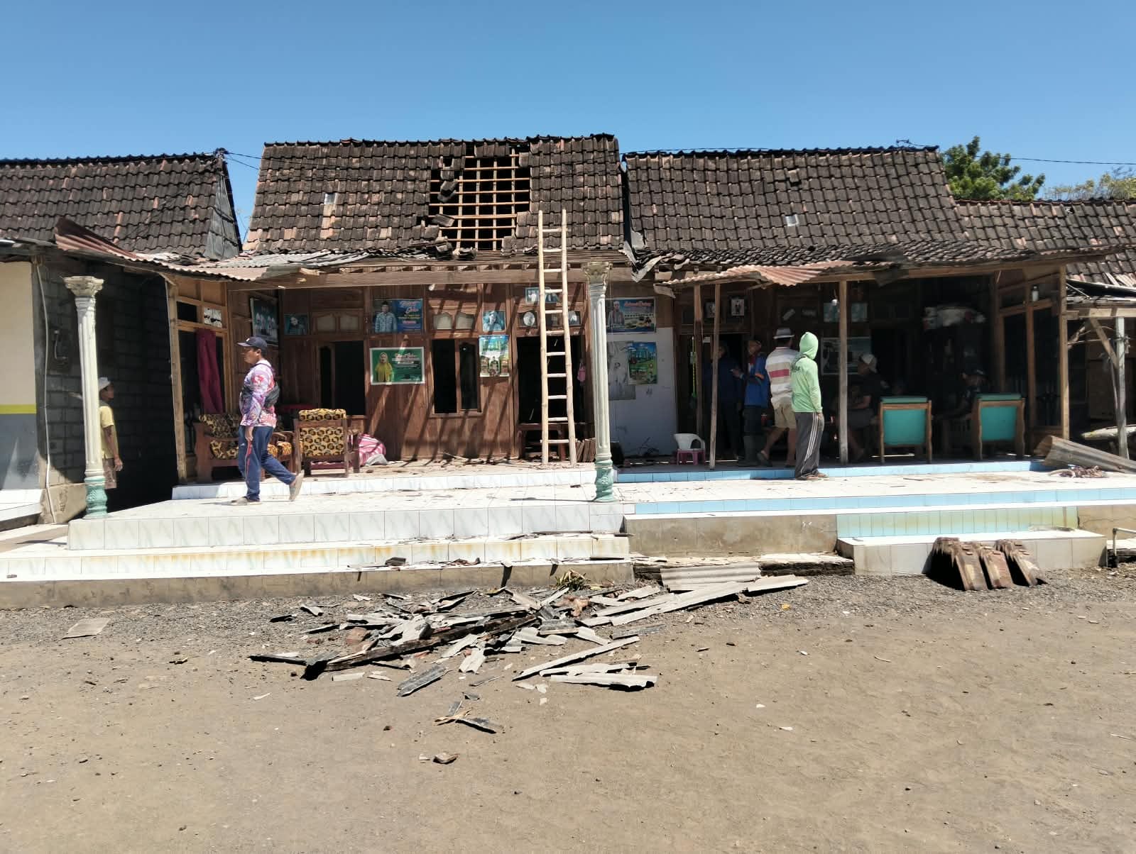 Puting Beliung Terjang Situbondo, Atap Tiga Rumah Warga Porak-poranda