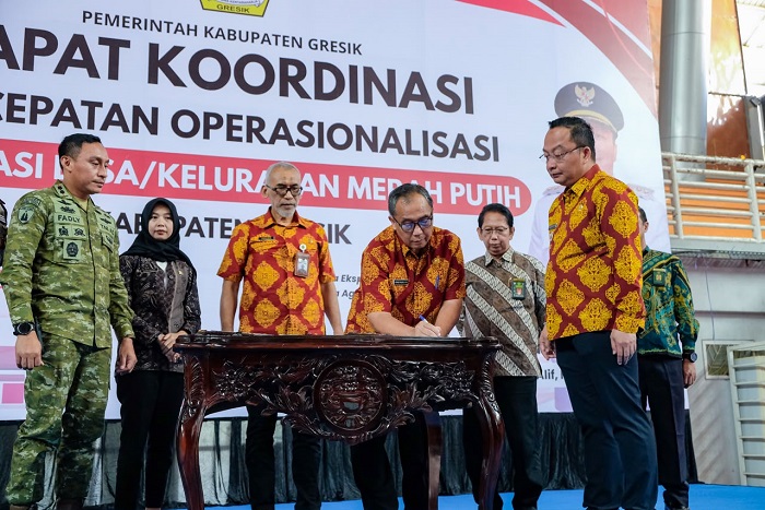 Pemkab Gresik Percepat Operasional KDKMP, 259 Gerai Selesai Dibangun
