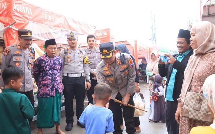 Libur Lebaran, Kapolres Bojonegoro Pantau Pengamanan Wisata Religi di Masjid Margomulyo