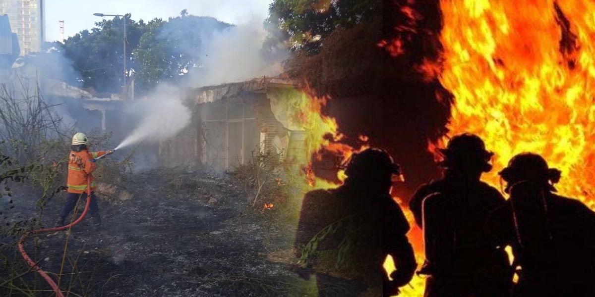 Selama Januari Hingga September 2023 Tercatat 493 Kasus Kebakaran di Surabaya