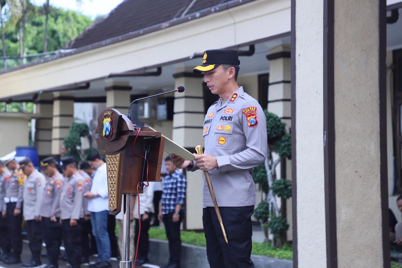 Kapolres Kediri Kota Dorong Optimalisasi Fungsi Pamapta dan Bhabinkamtibmas