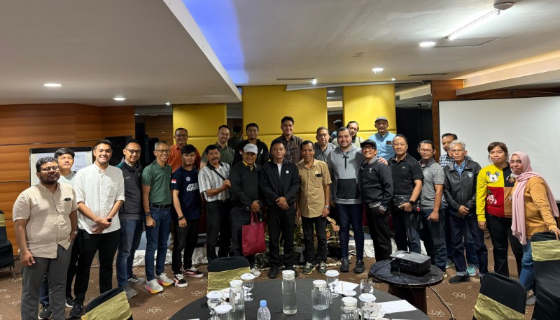 Arderio Hukom Resmi Pimpin KONI Surabaya 2025–2029 Lewat Aklamasi