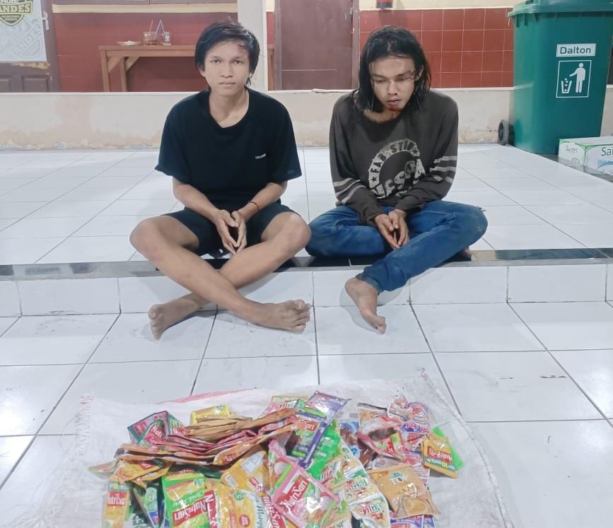 Tepergok Bobol Warkop di Manukan, 2 Pemuda Tanjungsari Dimassa