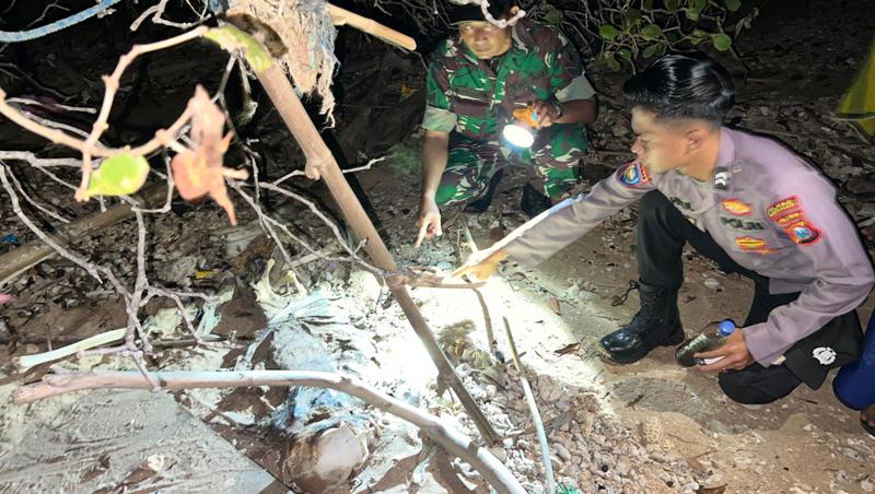 Kerangka Dua Sosok Mayat Ditemukan di Pesisir Pantai Lembung Paseser