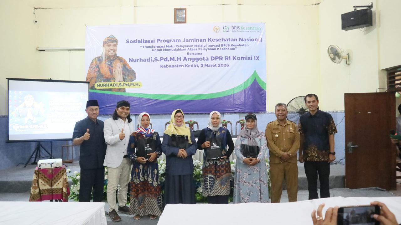 BPJS Kesehatan Kediri Bersama Komisi IX DPR RI Dorong Peningkatan Literasi Program JKN