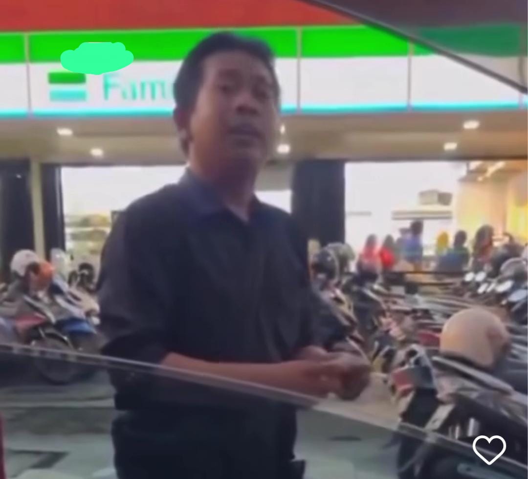 Aksi Jukir Gebrak Kaca Mobil Pengunjung Minimarket Kertajaya Berakhir Tipiring