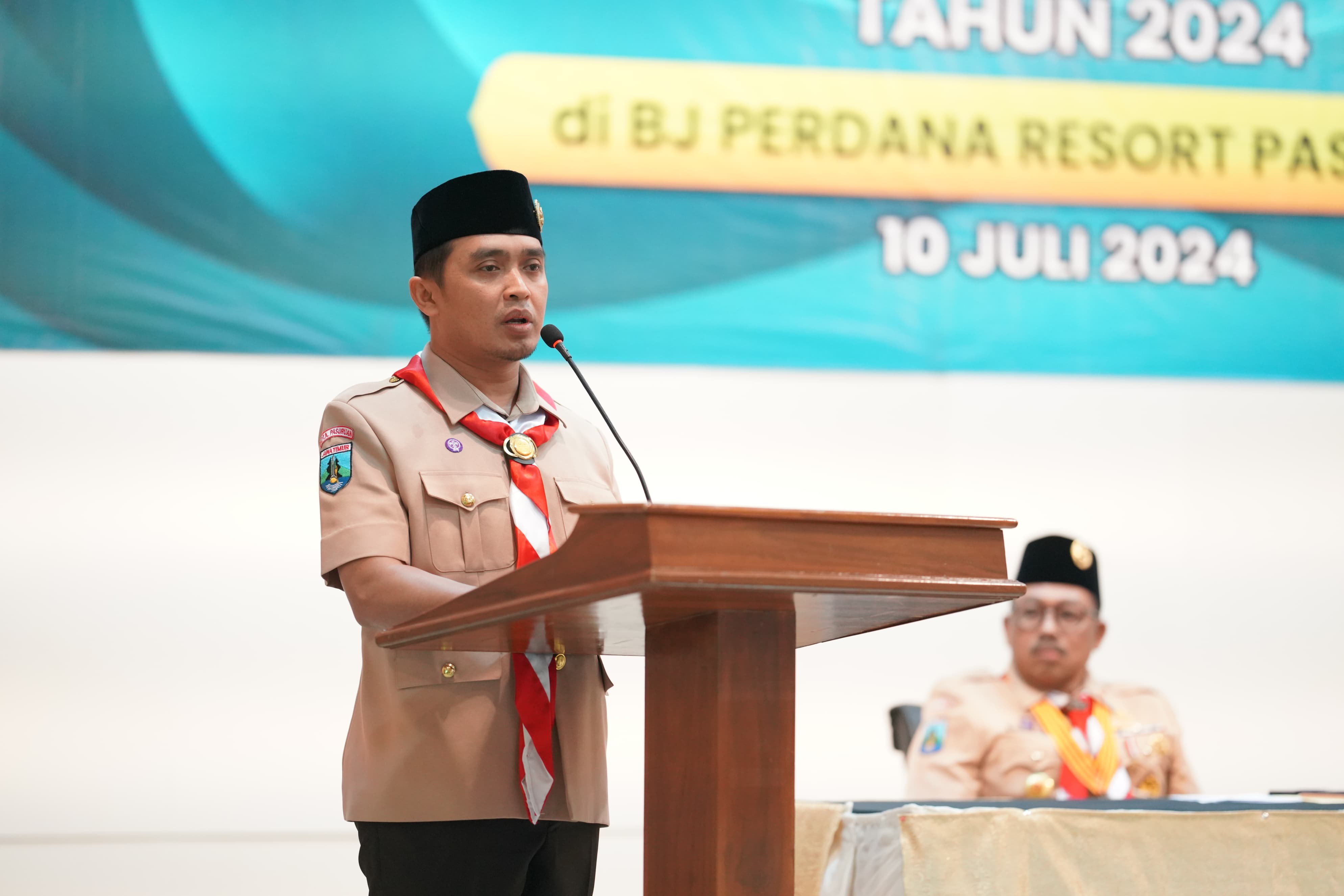 Wawali Mas Adi Terpilih Sebagai Ketua Kwarcab Pramuka Kota Pasuruan