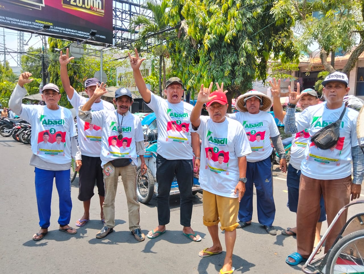 Miliki Kenangan Manis, Abang Becak Ini Tetap Pilih Abah Anton Jadi Wali Kota Malang 