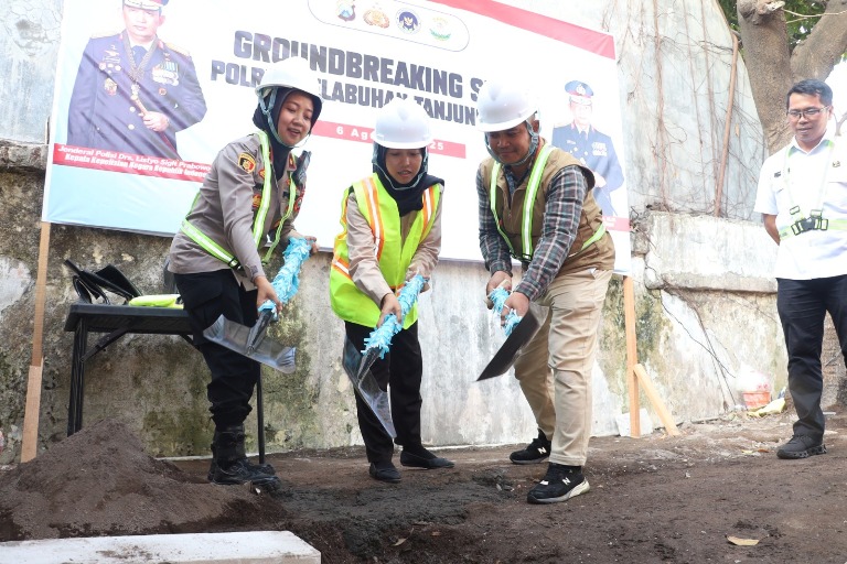 Dukung Program Makan Bergizi Gratis, Polres Pelabuhan Tanjung Perak Bangun Dapur Modern SPPG di Surabaya