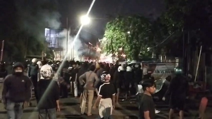 Satu Orang Diamankan saat Penggerudukan Markas Debt Collector di Teuku Umar Surabaya