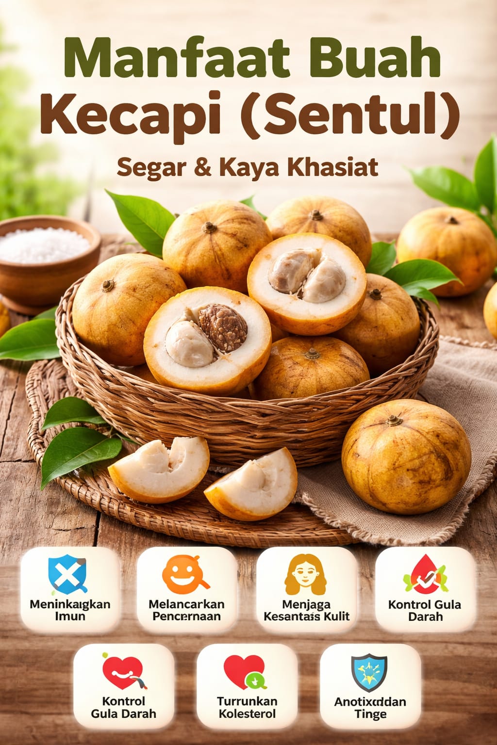 Manfaat Buah Kecapi, Buah Asam Segar yang Kaya Khasiat untuk Tubuh