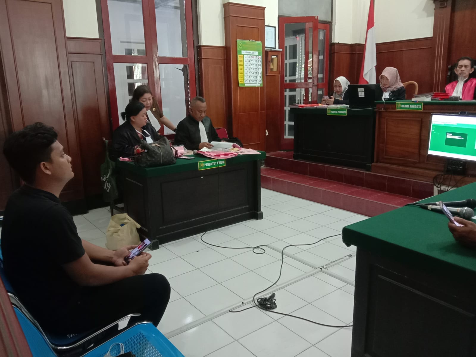 Tiga Kali Jualan Pil Ekstasi, Warga Cantian Tengah Diadili