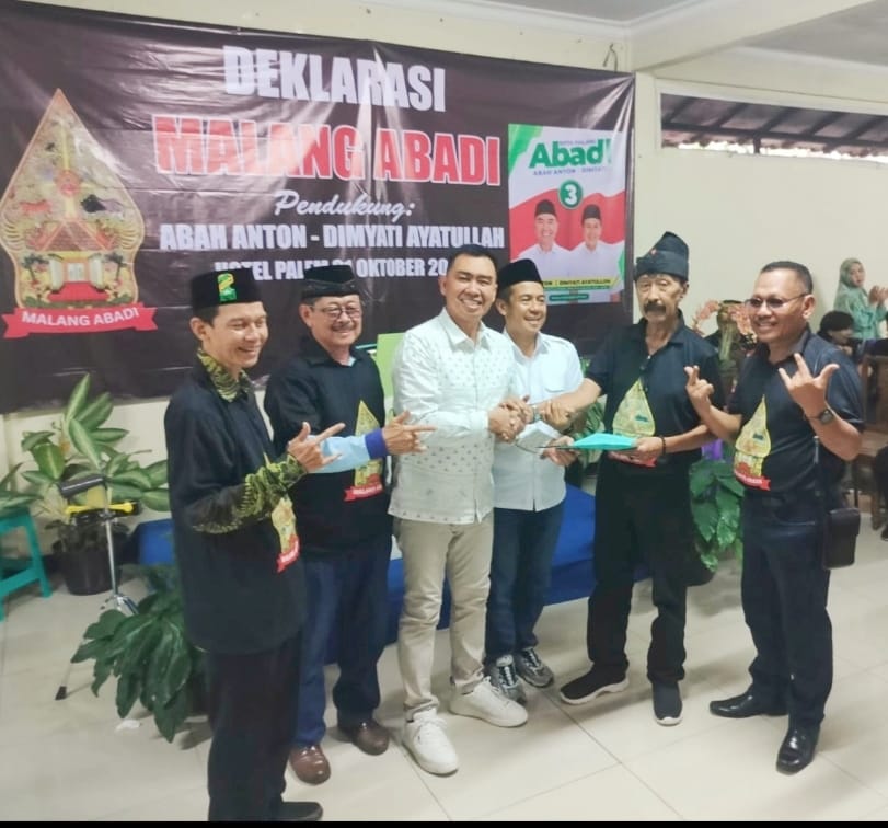 Ormas Malang Abadi Siap Menangkan Abah Anton-Dimyati, Kawal hingga 5 Tahun 