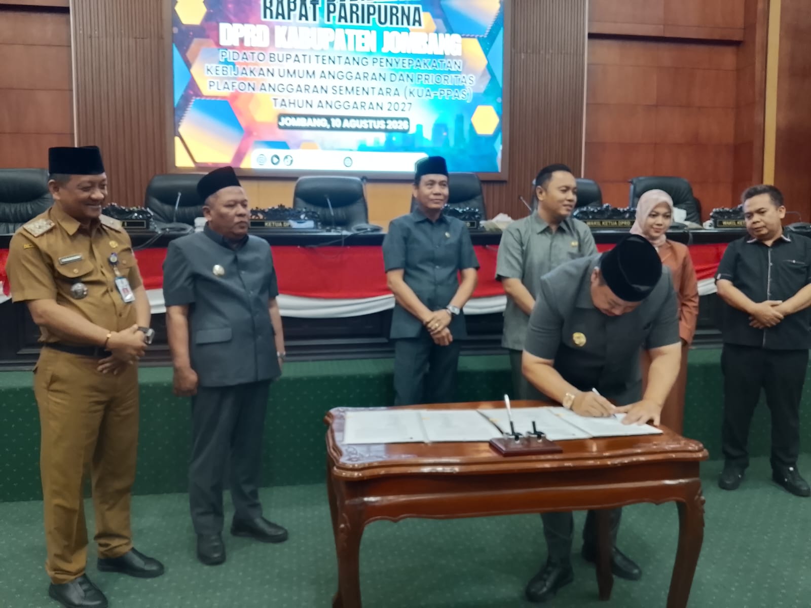 KUA-PPAS APBD 2027 Mulai Dibahas, Bupati Warsubi Tekankan Sinergi Pemkab dan DPRD Jombang