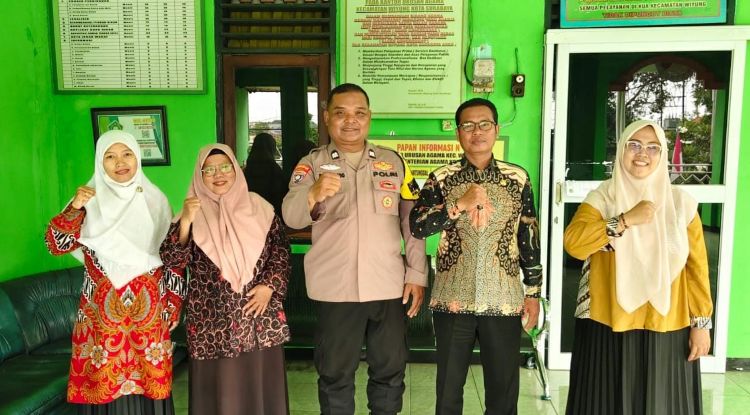 Sinergi Polri dan KUA Perkuat Kondusivitas Wilayah Wiyung Surabaya