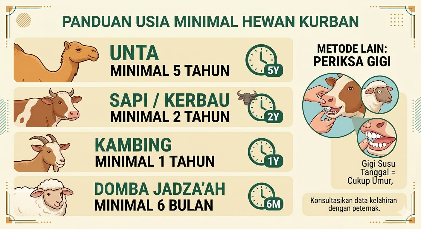 Ini Panduan Memilih Hewan Kurban untuk Iduladha