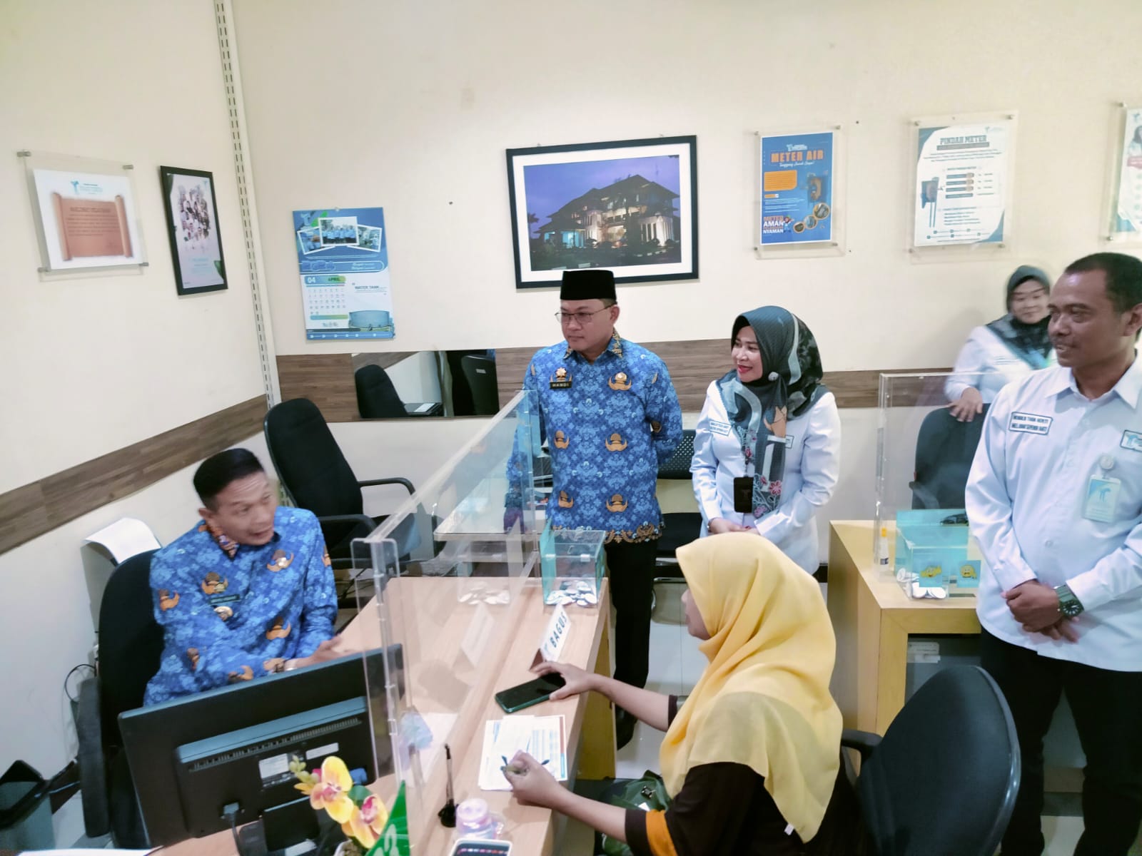 Pj Wali Kota Malang Apresiasi Pelayanan Prima Tugu Tirta di Momen Lebaran
