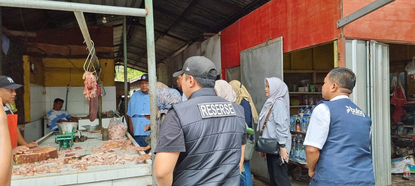 Jelang Ramadan Tim Gabungan Polres Mokerto Sidak Pasar, Harga Ayam dan Cabai Rawit Melejit