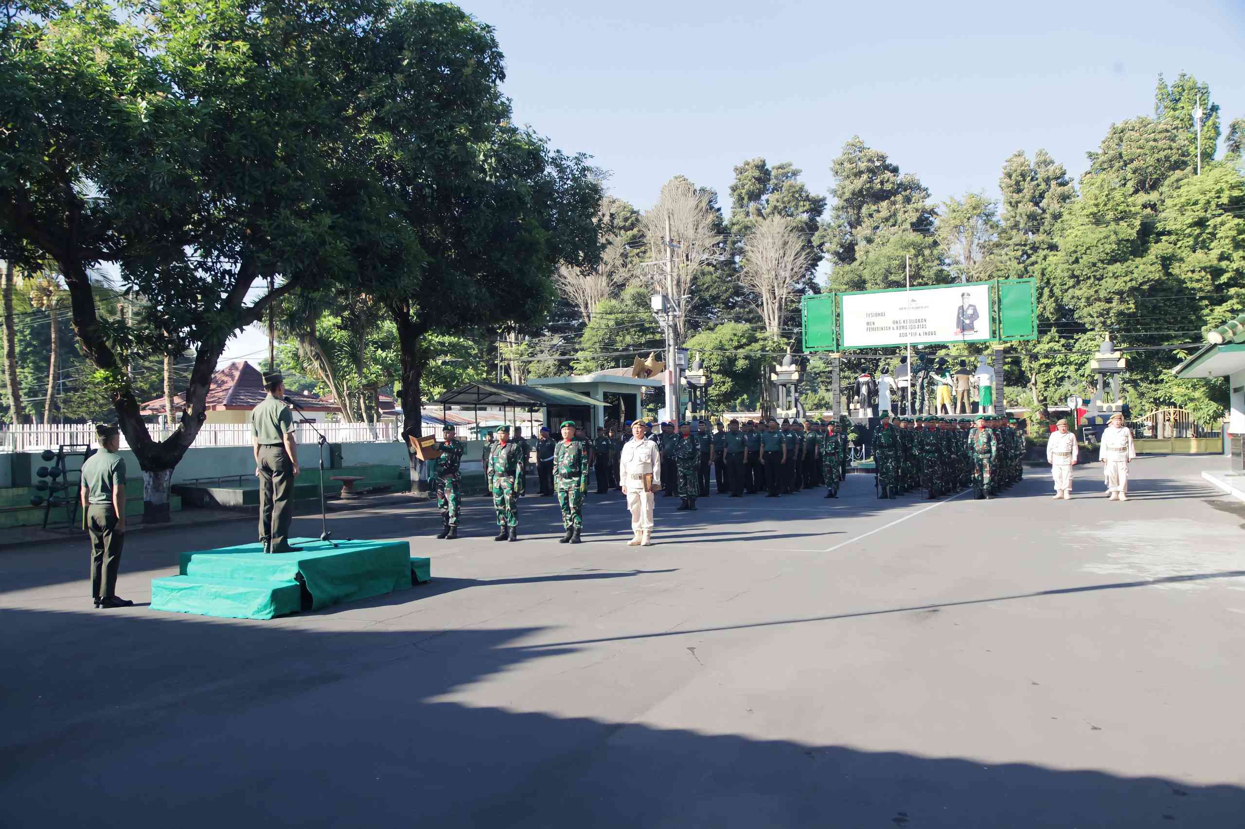 Kodim Lumajang Teguhkan Komitmen Profesionalisme dan Peran Strategis TNI AD