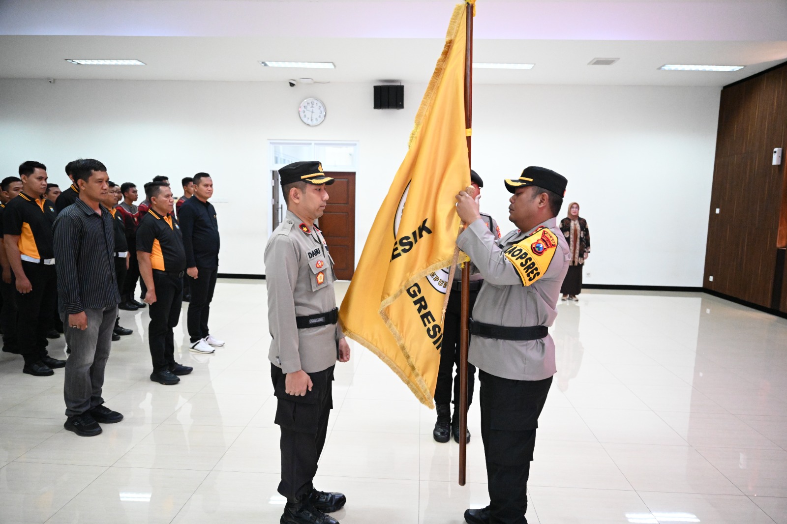 Kapolres Gresik AKBP Arief Kurniawan Kukuhkan Komite Olahraga Polri