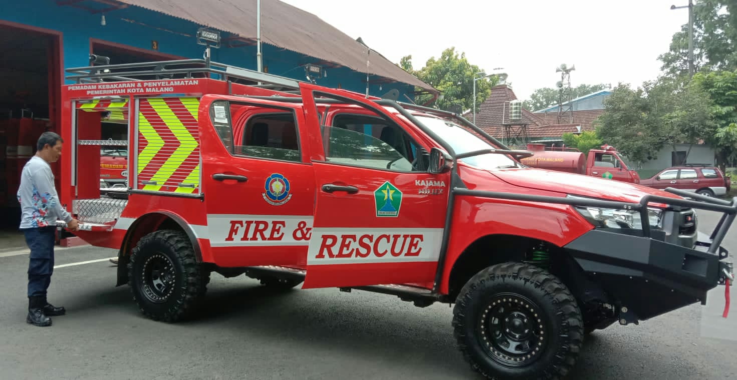 PMK Kota Malang Tambah Unit Mobil Rescue Canggih