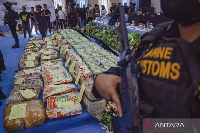 Bareskrim Dalami Jaringan Internasional Penyelundupan Narkotika di Kepri