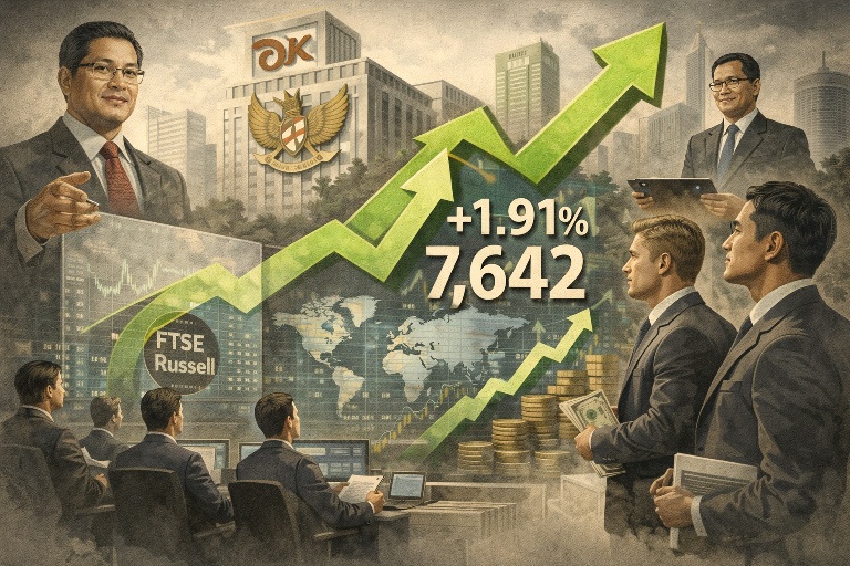 Penguatan IHSG Bukti Reformasi Pasar Modal OJK Kian Dilirik Investor