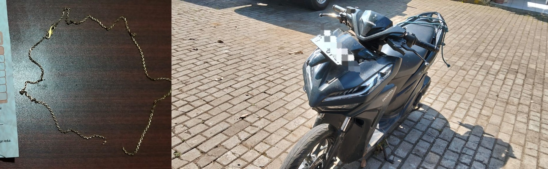 Polres Malang Ringkus Pelaku Jambret Kalung Emas Wonosari